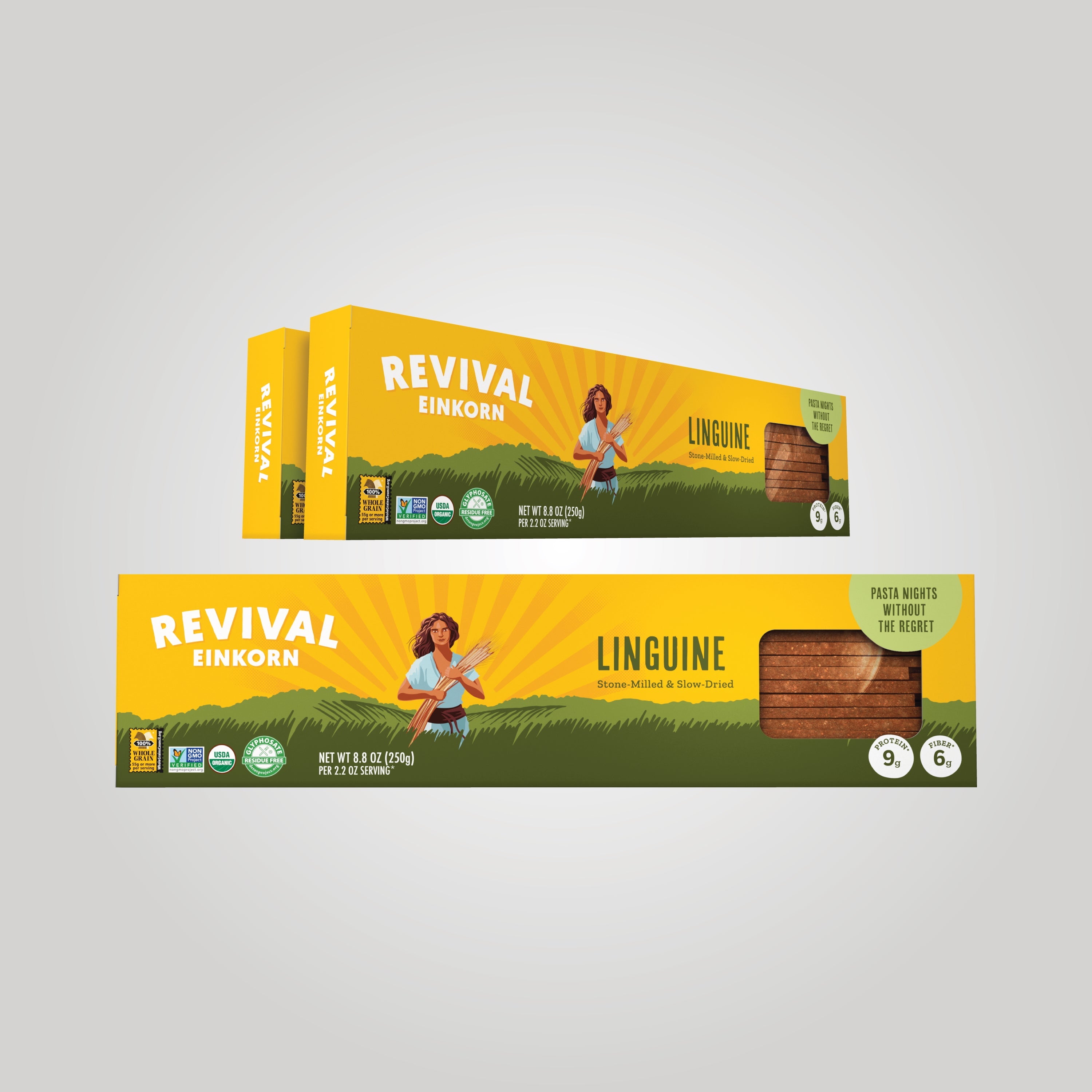 3 boxes of Organic Einkorn Linguine